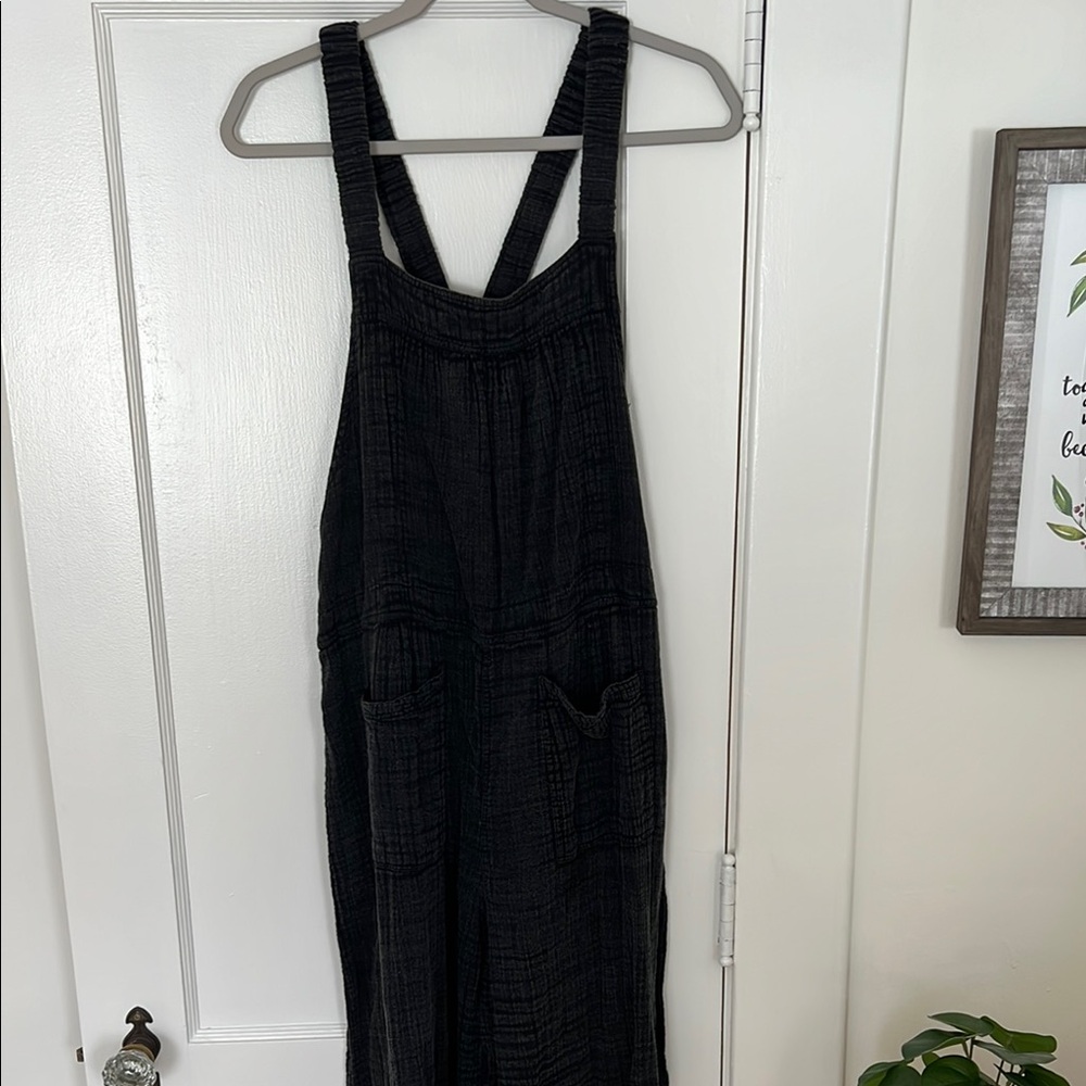 Natural Life Black Sleeveless Jumpsuit